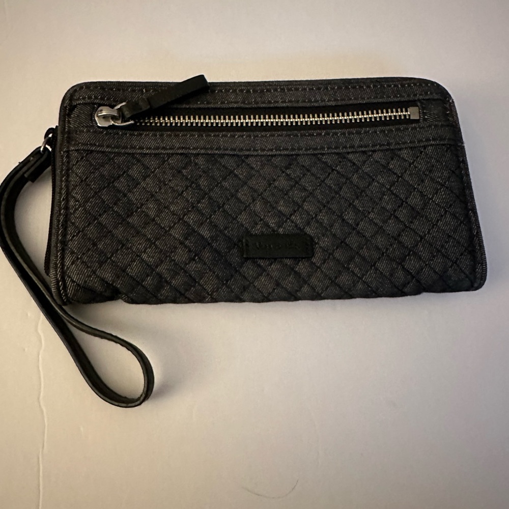 Vera Bradley Denim Wristlet